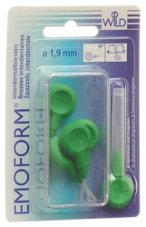 Emoform Interdentalbürsten 1.9mm hellgrün