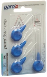 paro 3Star-Grip 3.5mm x-fein blau zylindrisch