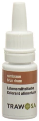 Trawosa Lebensmittelfarbstoff rumbraun