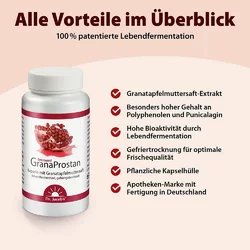 Dr. Jacob's GranaProstan ferment Kapsel Granatapfel-Extrakt