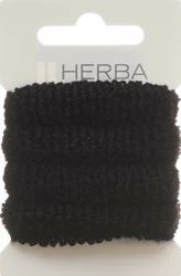 Herba Haarbinder 4 cm frottée schwarz