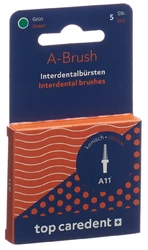 top caredent A11 IDBH-GK brossettes interdentaires vert conique >1.1mm