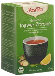 YOGI TEA Grüntee Ingwer Zitrone