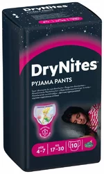 Huggies DryNites Nachtwindeln Girl 4-7 Jahre