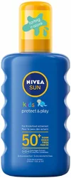 NIVEA Sun Kids pflegendes Sonnenspray LSF 50+ wasserfest farbig