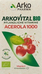 Arkovital Acerola Arkopharma Tablette 1000 mg Bio