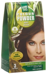 Henna Plus Colour Powder 57 braun
