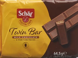 Schär Twin Bar Snack mit Schokolade glutenfrei