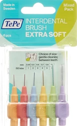 TePe Interdental Brush x-soft ass 6 Stück