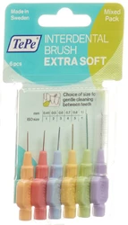 TePe Interdental Brush x-soft ass 6 Stück
