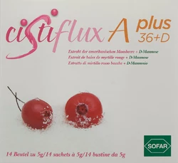 CistiFlux A36+DMannose Nahrungsergänzung Cranberry