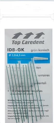 top caredent C10 IDB-GK Interdentalbürste grün konisch >1.6mm