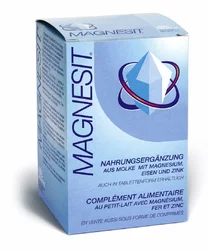 Magnesit Mineralsalz Pulver