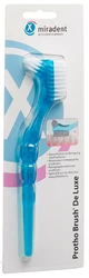 Miradent Protho Box Brush De Luxe Prothesenzahnbürste blau