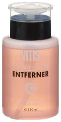 Vitis Nagellackentferner mit Aceton und Ölen mit Pumpe