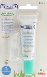 Nûby All Naturals Fingerzahnbürste und Zahncreme