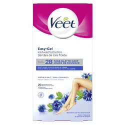 Veet Kaltwachsstreifen für Bikinizone & Achseln sensitive