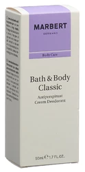 Marbert Bath & Body Classic Anti Perspirant Cream Deodorant