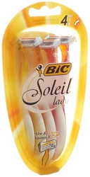 BiC Soleil 3-Klingenrasierer für die Frau gelb-orange-rote Farben sortiert