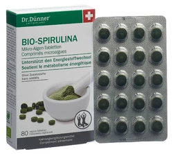 Dr. Dünner Bio Spirulina aktives Leben Tablette NL