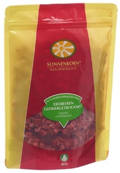 Sonnenkorn Erdbeeren gefriergetrocknet Bio Knospe