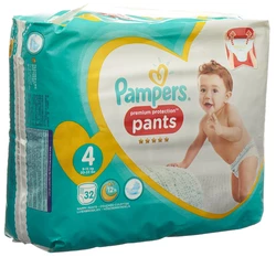 Pampers Premium Protection Pants Gr4 9-15kg Maxi Sparpack