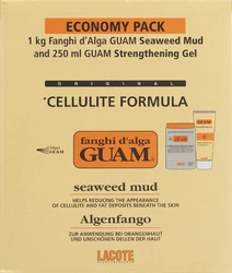 GUAM boue d'algue classic emballage de cure 1kg + gel