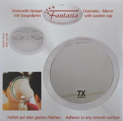 Herba Spiegel Vergrösserung 7fach 15cm 2 Saugnäpfe