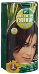 HENNA PLUS long last colour 4.67 rouge violet brun