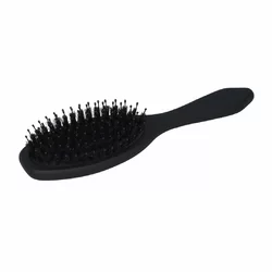 Herba Haarbürste Natur-Polyamidborsten schwarz oval
