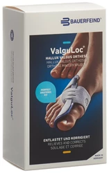 BAUERFEIND ValguLoc Stabilorthese Grösse 2 links titan