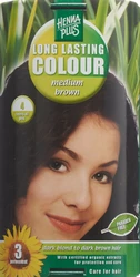 Henna Plus Long Lasting Colour medium brown 4