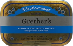 Grethers Blackcurrant Pastillen