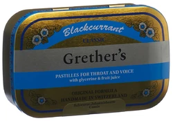 Grethers Blackcurrant Pastillen