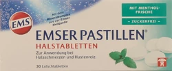 EMSER PASTILLEN zuckerfrei mit Mentholfrische