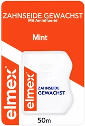elmex Zahnseide 50m gewachst