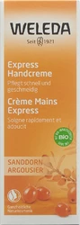 WELEDA crème mains express argousier