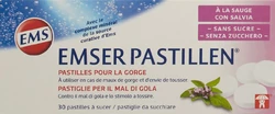 EMSER PASTILLEN pastilles sans sucre avec sauge