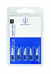 Curaprox CPS 15 Regular Interdentalbürste schwarz