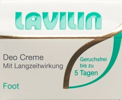 Lavilin foot deodorant cream
