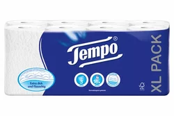 Tempo Toilettenpapier Classic weiss 3lagig 160 Blatt