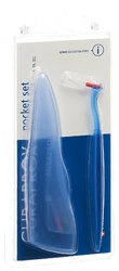 Curaprox CPS 457 Pocket Set Halter+4 Interdentalbürsten