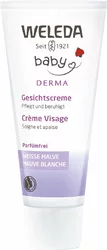 WELEDA baby DERMA crème visage mauve blanche