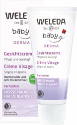 WELEDA baby DERMA Gesichtscreme weisse Malve