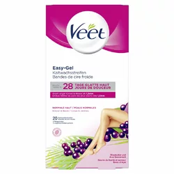 Veet Kaltwachsstreifen für die Beine und den Körper bei normaler Haut