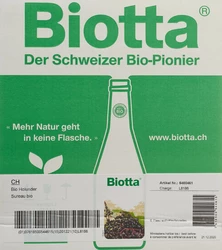 Biotta Classic Holunder Bio