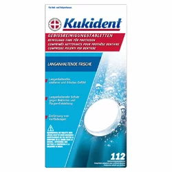 Kukident comprimés nettoyants comp extra fraîcheur longue duréé