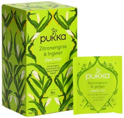 Pukka Zitronengras & Ingwer Tee bio