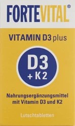 Fortevital Vitamine D3 plus cpr sucer