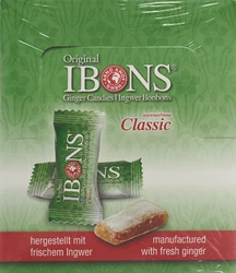 IBONS Ingwer Bonbon Display Original 12x60g